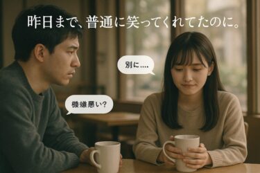 昨日まで笑ってたのに…なんで今日の彼女、機嫌悪いの？